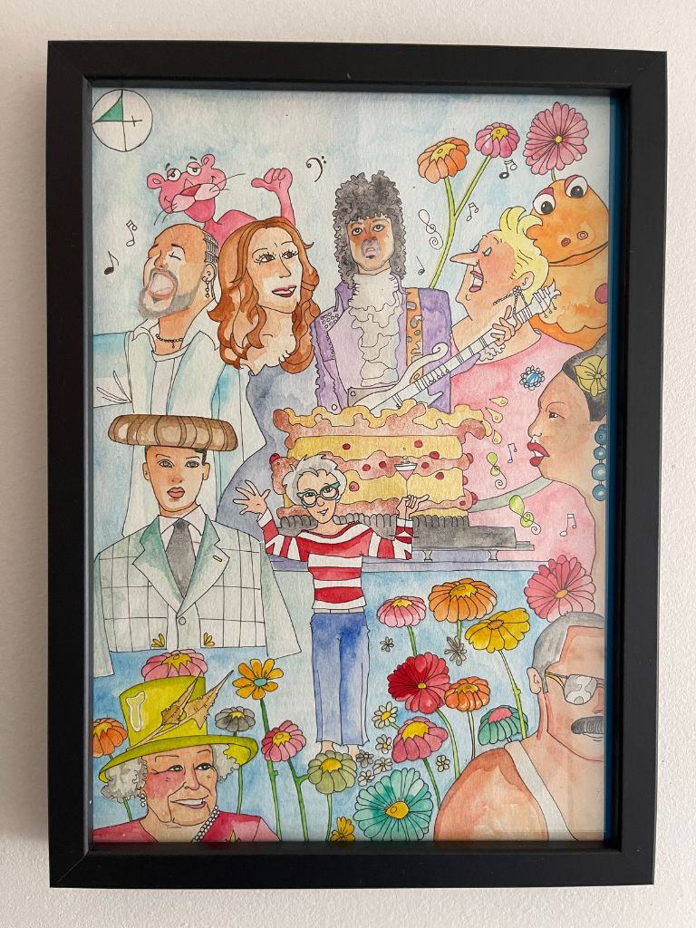Aquarelle sur-mesure